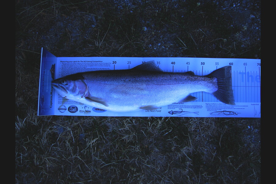 Guy Bonner caught this 60cm Trout at Lake Hawea during The Export NZ Fishing Competition