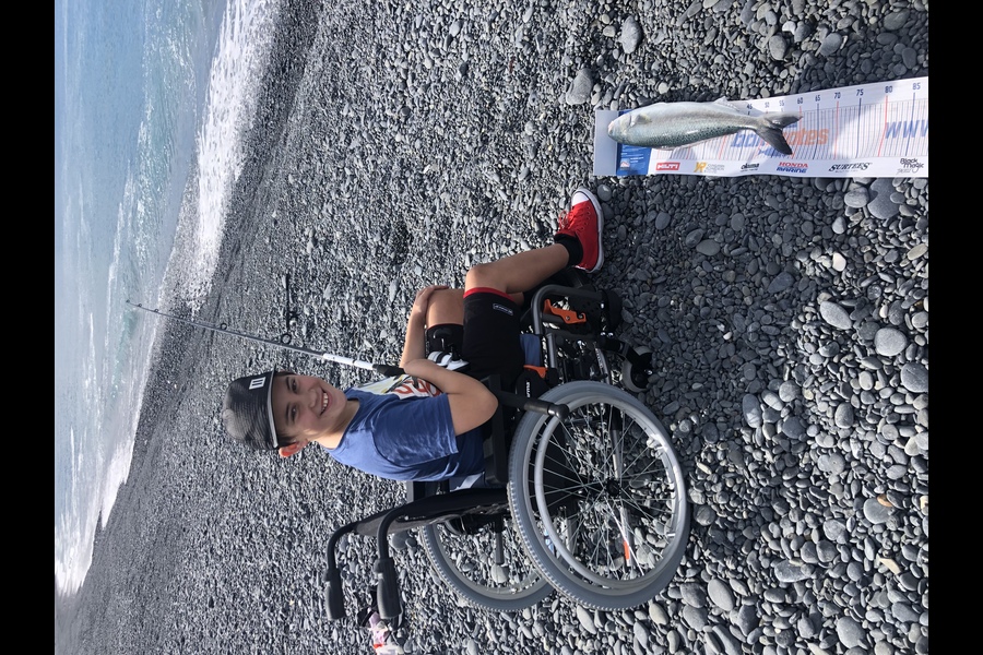 Rai Leota caught this 54.0cm Kahawai at Kaikoura  during The Export NZ Fishing Competition