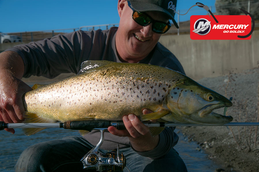 Leah Foxcroft caught this 44.0cm Trout at Otahuhu during The Export NZ Fishing Competition