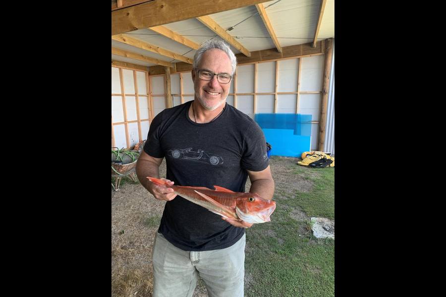 Nigel Edwards caught this 47.0cm Gurnard at Hawkes Bay during The Export NZ Fishing Competition